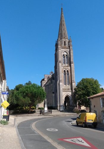 Photo prise à Tresses le 17 août 2023.