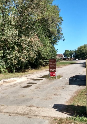 Photo prise à Fort-Médoc le 3 septembre 2023.