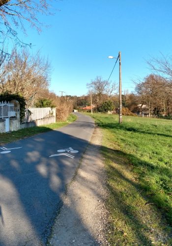 Photo prise le 12 décembre 2024 au bord de la route des Carmes.